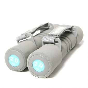 Гантель с мягкой ручкой Reebok RAWT-11062BL 2 кг