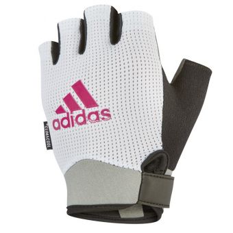 Фитнес-перчатки Adidas ADGB-13244 M белый