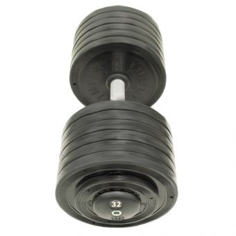 Гантель профессиональная InterAtletika ST550.32 32 кг