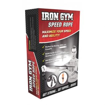 Скакалка Iron Gym Nylon Speed Rope IG00085