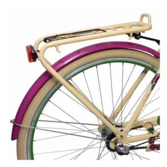 Велосипед 28" CROSS Picnic Flowers 3 spd рама 20" 2015 белый