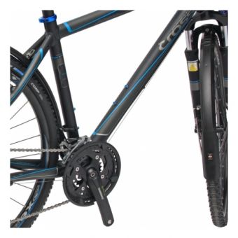 Велосипед 28" CROSS Travel Gent 27 spd рама 19" 2015 серый
