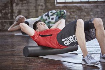 Пенный валик для йоги Reebok RSYG-16007 (удлиненный)