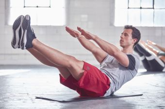 Мат для аэробики Reebok Studio Mat RSYG-16021BK