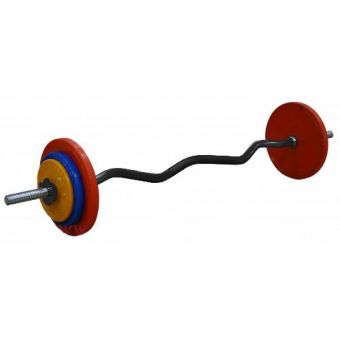 Штанга InterAtletika W-образна 25 кг W-25
