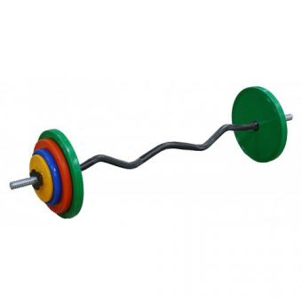 Штанга InterAtletika W-образная 45 кг W-45