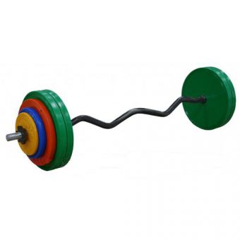 Штанга InterAtletika W-образна 65 кг W-65