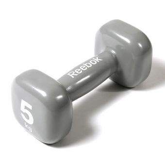 Гантель Reebok RAWT-11151 - 1 кг, серая