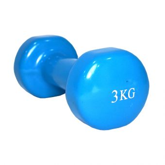 Гантель вінілова Fitex MD2015-3V, 3 кг