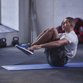 Мат для фитнеса Adidas ADMT-11014BL синий