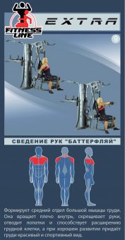 Мультистанция InterAtletika Экстра ST034-B