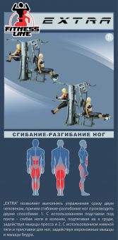 Мультистанция InterAtletika Экстра ST034-B