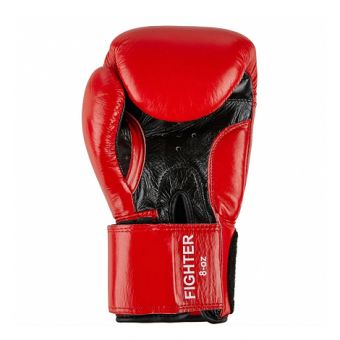 Боксерские перчатки BENLEE Fighter 8 ун. 194006-2514 Красный-Черный