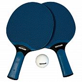 Набор для настольного тенниса Kettler Set Outdoor 2 ракетки 6 мячей - купить в Киеве и Украине