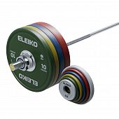 Штанга Eleiko IWF Weightlifting Competition Weight Set Women 185 кг - купить в Киеве и Украине