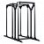 Рамка для приседаний Eleiko Prestera Double Power Half Rack Frame Stainless - купить в Киеве и Украине