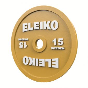 Диск Eleiko для змагань з пауерліфтингу 15 кг 3000233