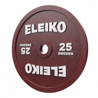 Диск Eleiko для соревнований по пауэрлифтингу 25 кг 3000231