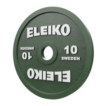 Диск Eleiko для соревнований по пауэрлифтингу 10 кг 3000234
