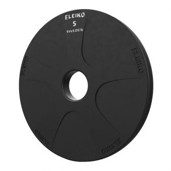 Диск Eleiko для фітнесу Vulcano 5 кг чорний 324-0050