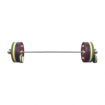 Комплект штанги Eleiko Performance NxG 185 кг дружин, кольоровий 3061135