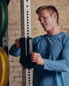 Навес для штанги Eleiko Gliding J-Cup с роликами пара