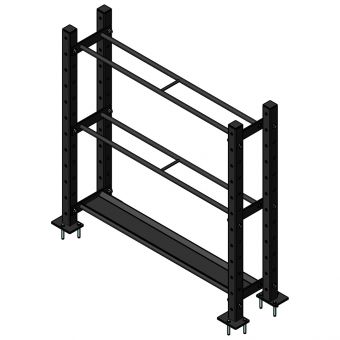 Стойка под диски, медболы, гири 1,8 м KF304-5