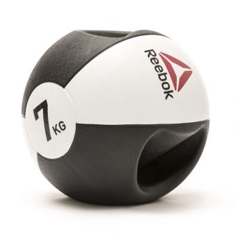 Медбол Reebok Double Grip Med Ball RSB-16127 - 7 кг