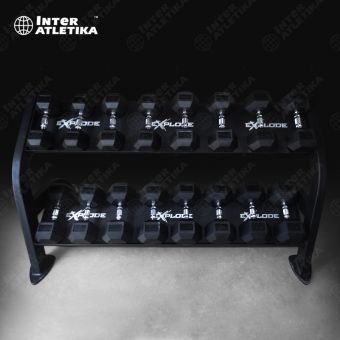 Стойка под гексагональные гантели Explode KF312.1 (1 секция)