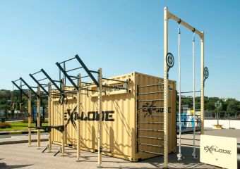 Мобільний спортивный комплекс Explode KFZ701 (20-футовий контейнер)