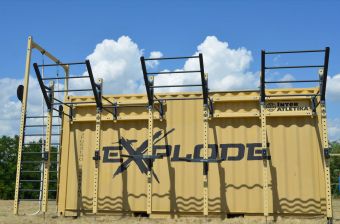 Мобільний спортивный комплекс Explode KFZ701 (20-футовий контейнер)