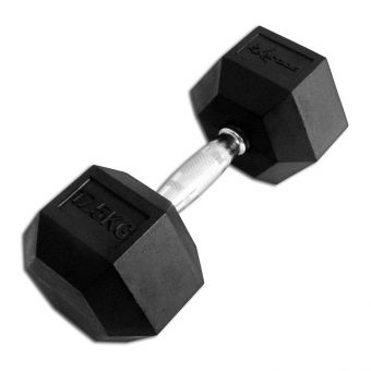 Гантель гексагональная обрезиненная Explode 17,5 кг PD-108-17,5
