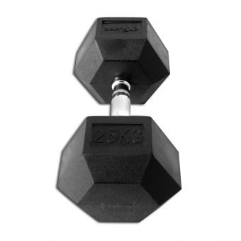 Гантель гексагональная обрезиненная Explode 25 кг PD-108-25