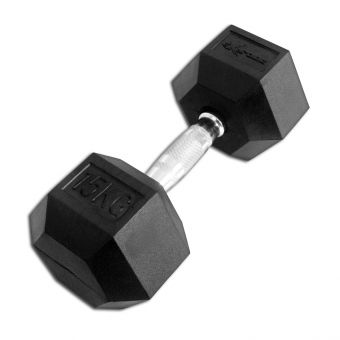 Гантель гексагональная обрезиненная Explode 15 кг PD-108-15