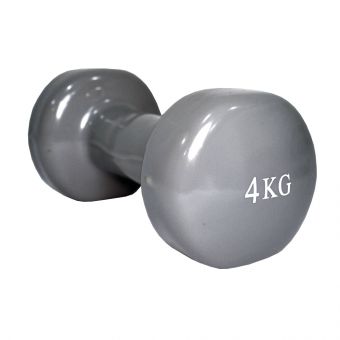 Гантель вінілова Fitex MD2015-4V, 4 кг