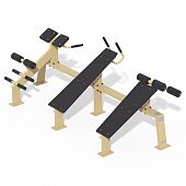 Гиперекстензия - Пресс - Пресс обратный Explode KF816.3-123-S - купить в Киеве и Украине