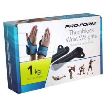 Утяжелители на запястья (пара,1 кг) ProForm PFIWW1KG13
