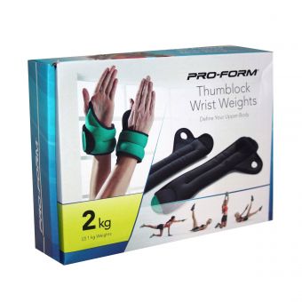Обважнювачі на зап'ястя (пара, 2 кг) ProForm
