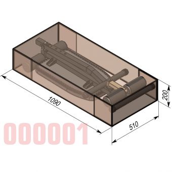 Скамья для пресса комбинированная InterAtletika HL005