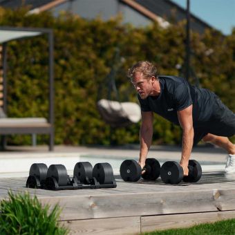 Гантели наборные NUO Nuobell All Black 2-20 кг пара