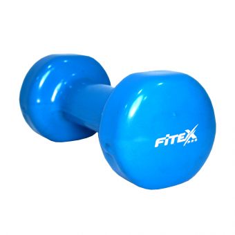 Гантель виниловая Fitex MD2015-1V, 1 кг