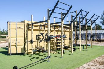 Мобильный спортивный комплекс Explode KFZ704.1 (20-футовый контейнер)