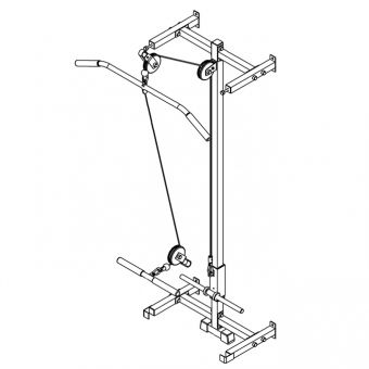 Приставка тяга верхняя-нижняя InterAtletika ST001.9